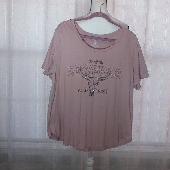 ORGANIC GENERATION Short Sleeve "Cowgirls Wild West" Tee 2XL - Picture 1 of 5